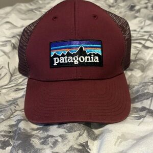 Patagonia Maroon Trucker Hat